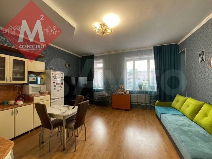 1-к. квартира, 61,6 м², 3/9 эт.