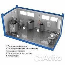 Модульный цех по переработке молока