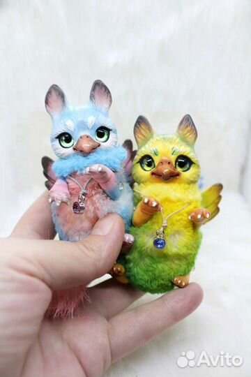 Грифон игрушка ручной работы образец