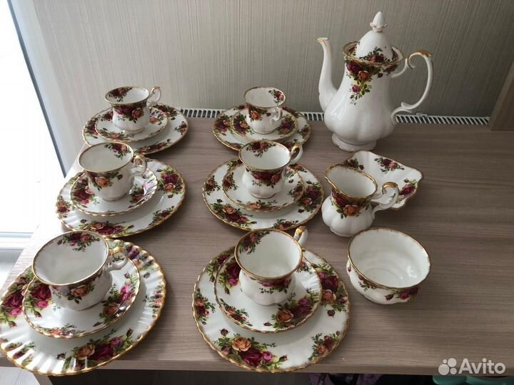 Чайный сервиз Англия 22 пр. 6 персон