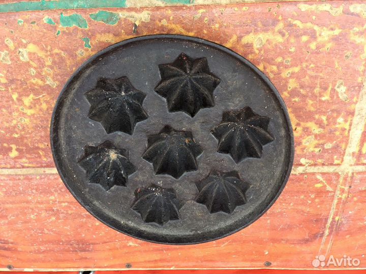 Форма для выпечки кексов чугун СССР