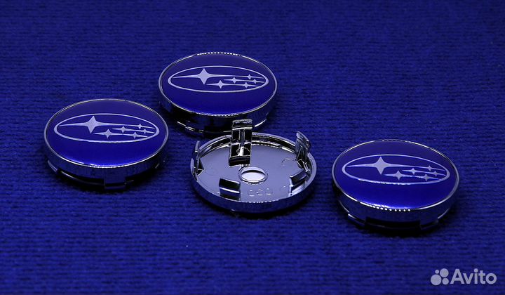 Комплект колпачков диска Subaru 54,56,57,59,60,65м