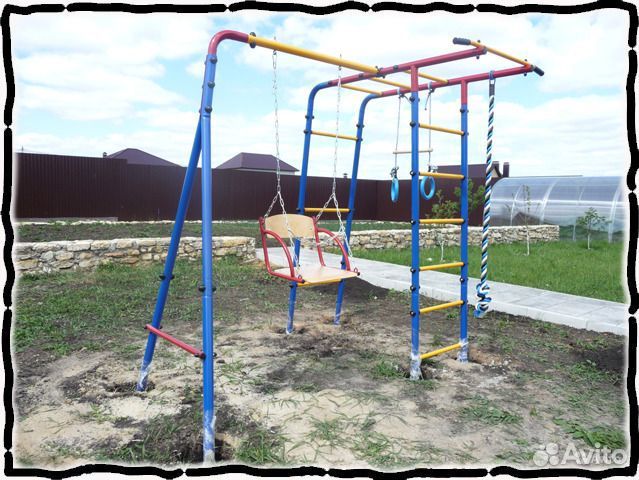 Уличный спортивный комплекс +Турник Лайт для детей