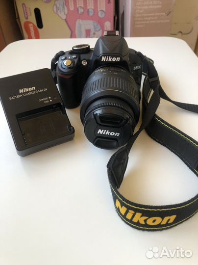 Зеркальный фотоаппарат nikon d3100