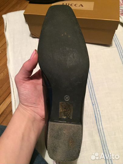 Туфли кожанные