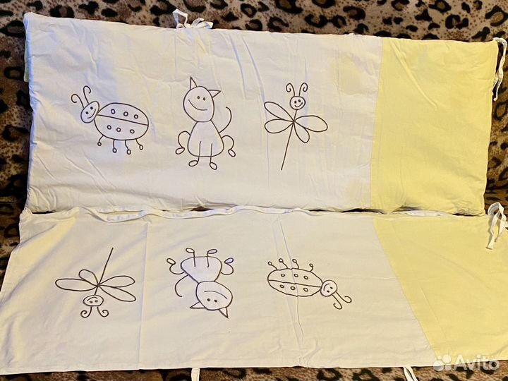 Бортики в кроватку