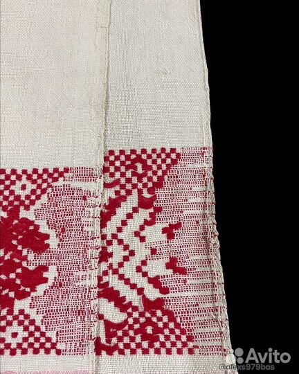 Старинное полотеце рушник 19 век