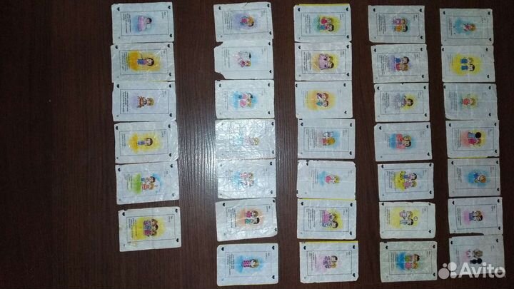 Вкладыши от жвачек love is