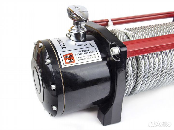 Лебедка Redbtr hunter 12 с чугуным клюзом
