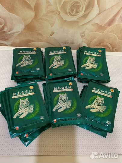 Пластыри Белый Тигр обезболивающие