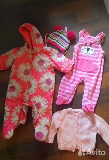 Пакет вещей для девочки 3м