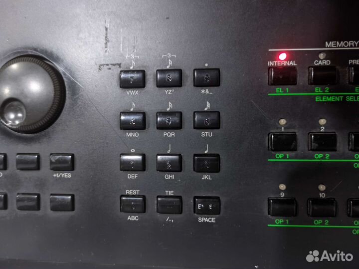 Синтезатор Yamaha SY77 (AFM+AWM2)
