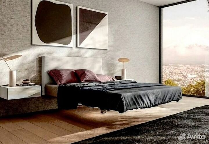 Кровать с парящим эффектом