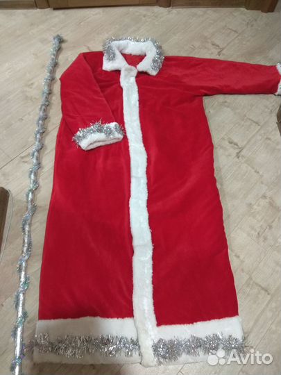 Костюм деда мороза взрослый