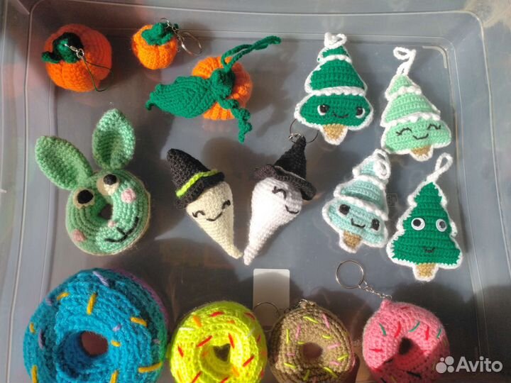 Игрушки/брелки ручной работы