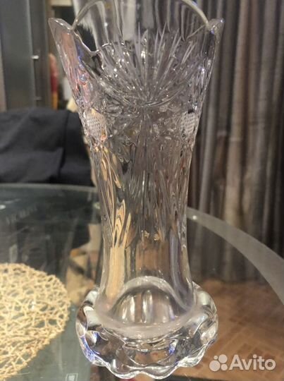 Вазы хрустальные