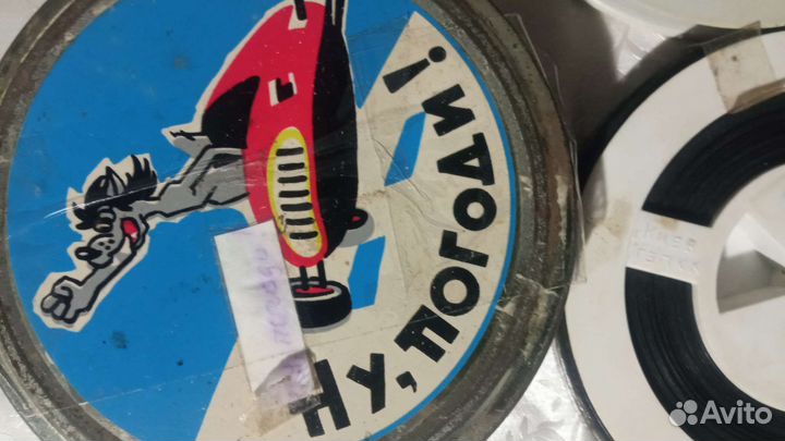 Киноплёнка с мультфильмом