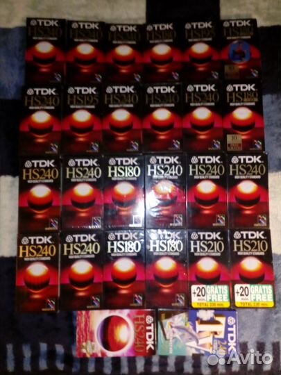 Видеокассеты с записью