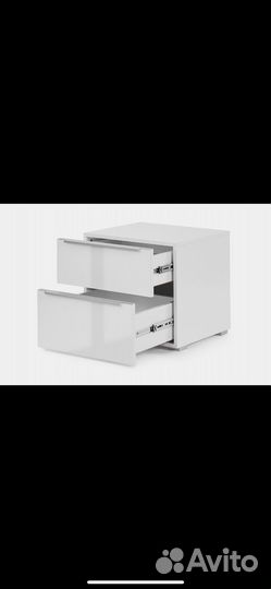 Тумба прикроватная Интро 03 Hoff белая