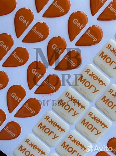 3D стикеры на заказ