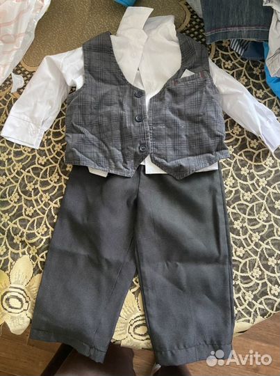 Вещи пакетом на мальчика 1 год