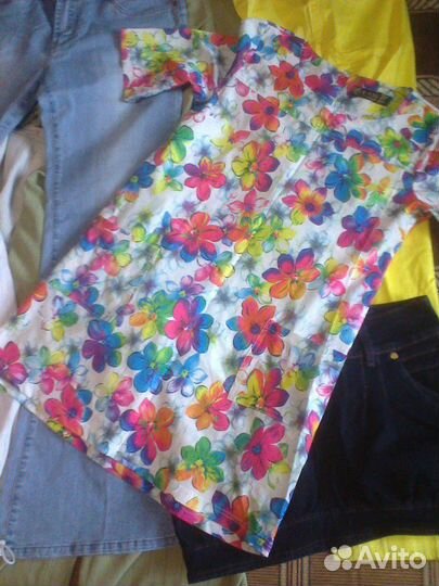 Платье, джинсы женское