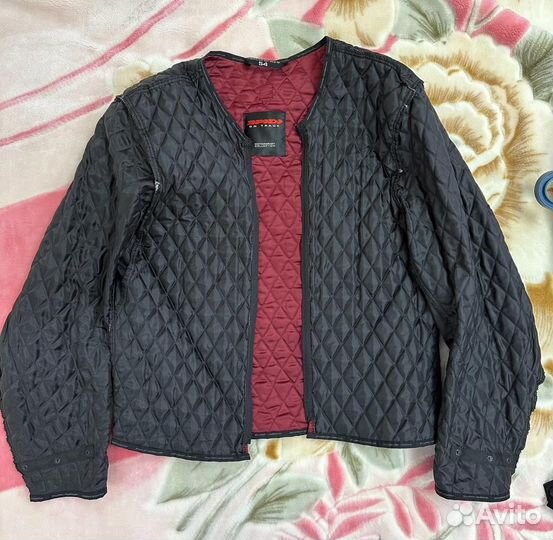 Мотокуртка кожаная мужская 52-54