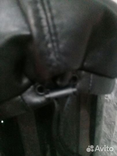 Кепка женская натуральная кожа