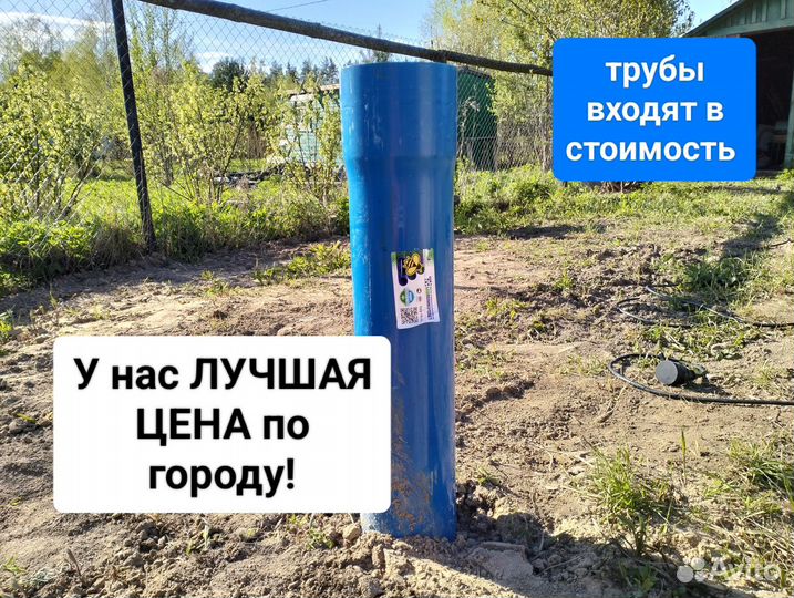 Бурение скважин на воду малогабаритной установкой