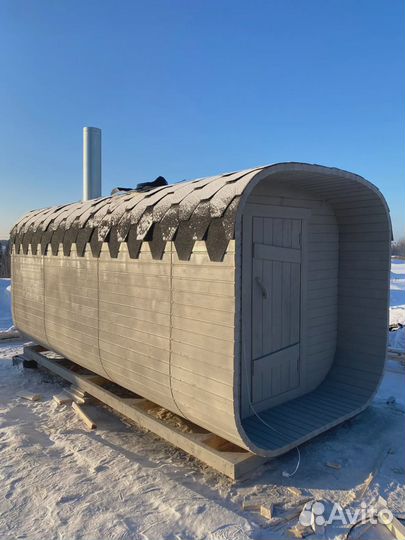 Баня Бочка в наличии под ключ