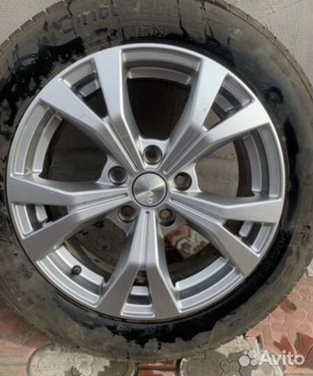 2шт диск литой 5*112 Skad нагано R16