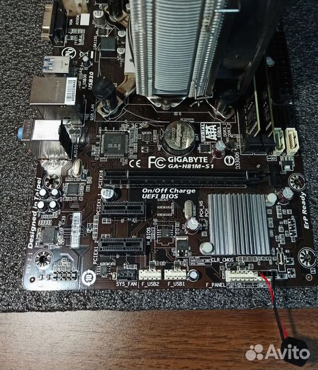 Материнская плата Gigabyte GA-H81M-S1 Lga 1150