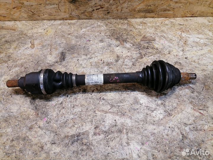 Привод передний левый Citroen C4 2 B7 1.6 AT