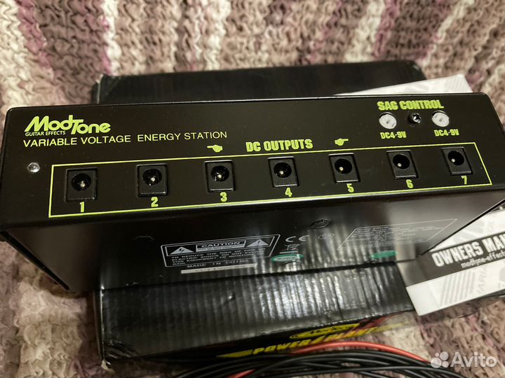 Блок питания для педалборда