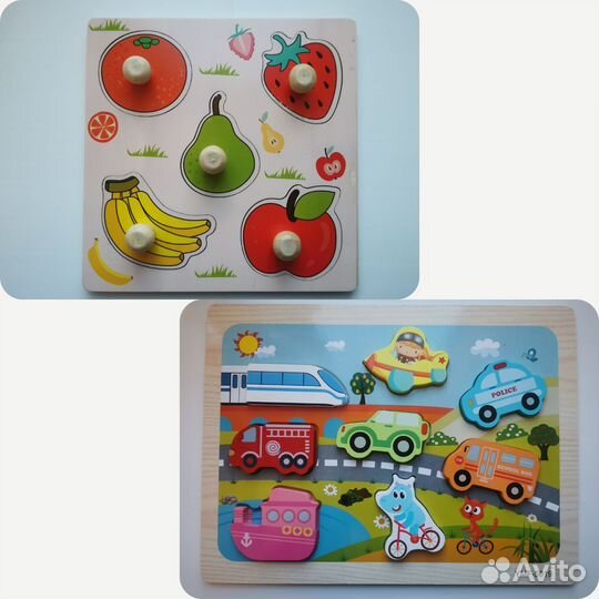 Рамки вкладыши для малышей