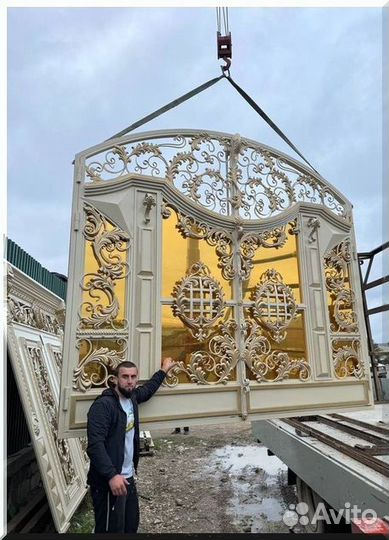 Ворота ковка