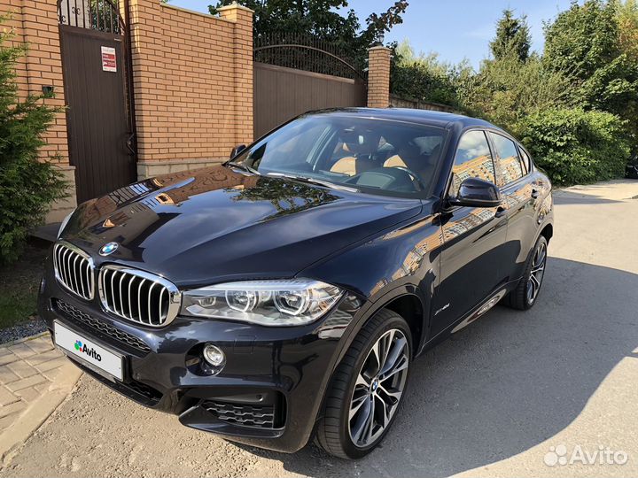 BMW X6 3.0 AT, 2018, 86 346 км