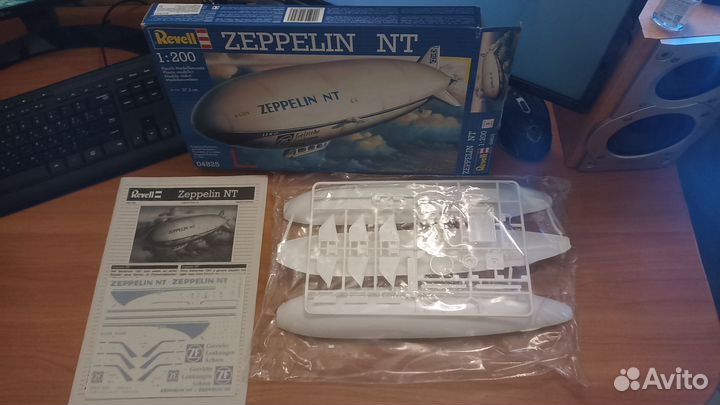 Раритетный набор Revell 1/200 Zeppelin NT