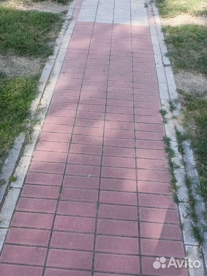 Тротуарная плитка бу