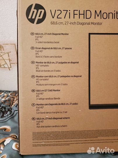 Монитор hp 27 FHD