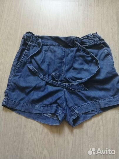 Джинсовые шорты для девочек, размер 40, 42