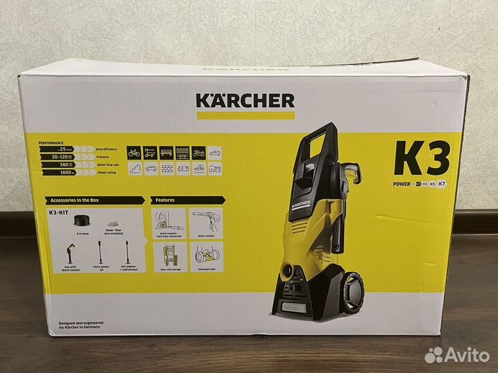 Новая мойка высокого давления karcher K 3