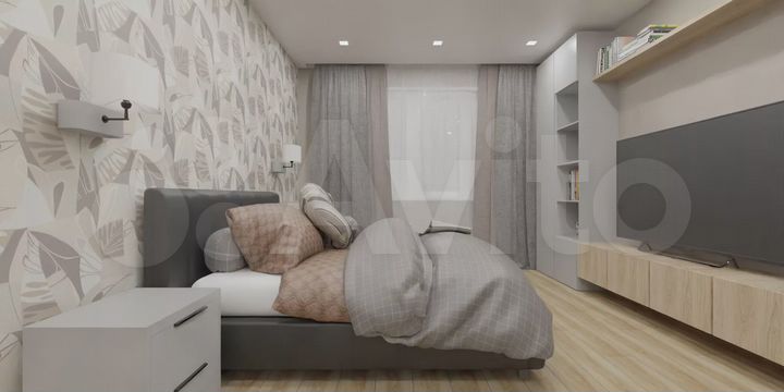 1-к. квартира, 59,4 м², 8/10 эт.