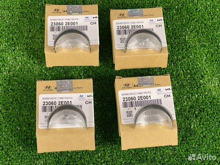 Вкладыши шатунные Creta Elantra I40 Sonata Tucson