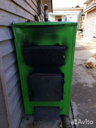 Твердотопливный котел длительного горения б/у