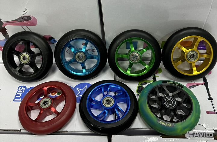 Колеса для трюкового самоката 110мм новые