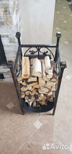 Кованая дровница Артемида