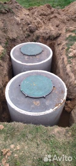 Обустройство скважин, Сантехника, Кессон, Септик