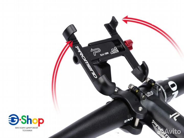 Держатель смартфона на байк металл