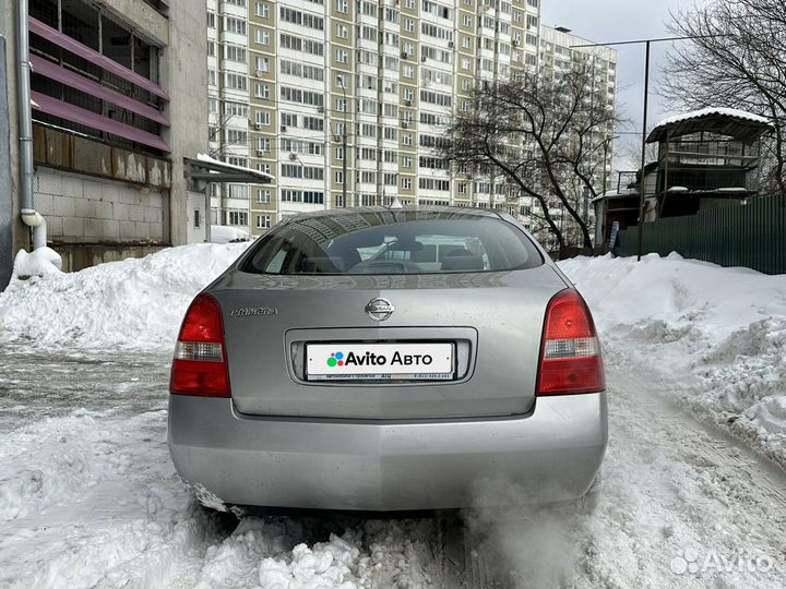 Nissan Primera 1.8 AT, 2007, 121 000 км